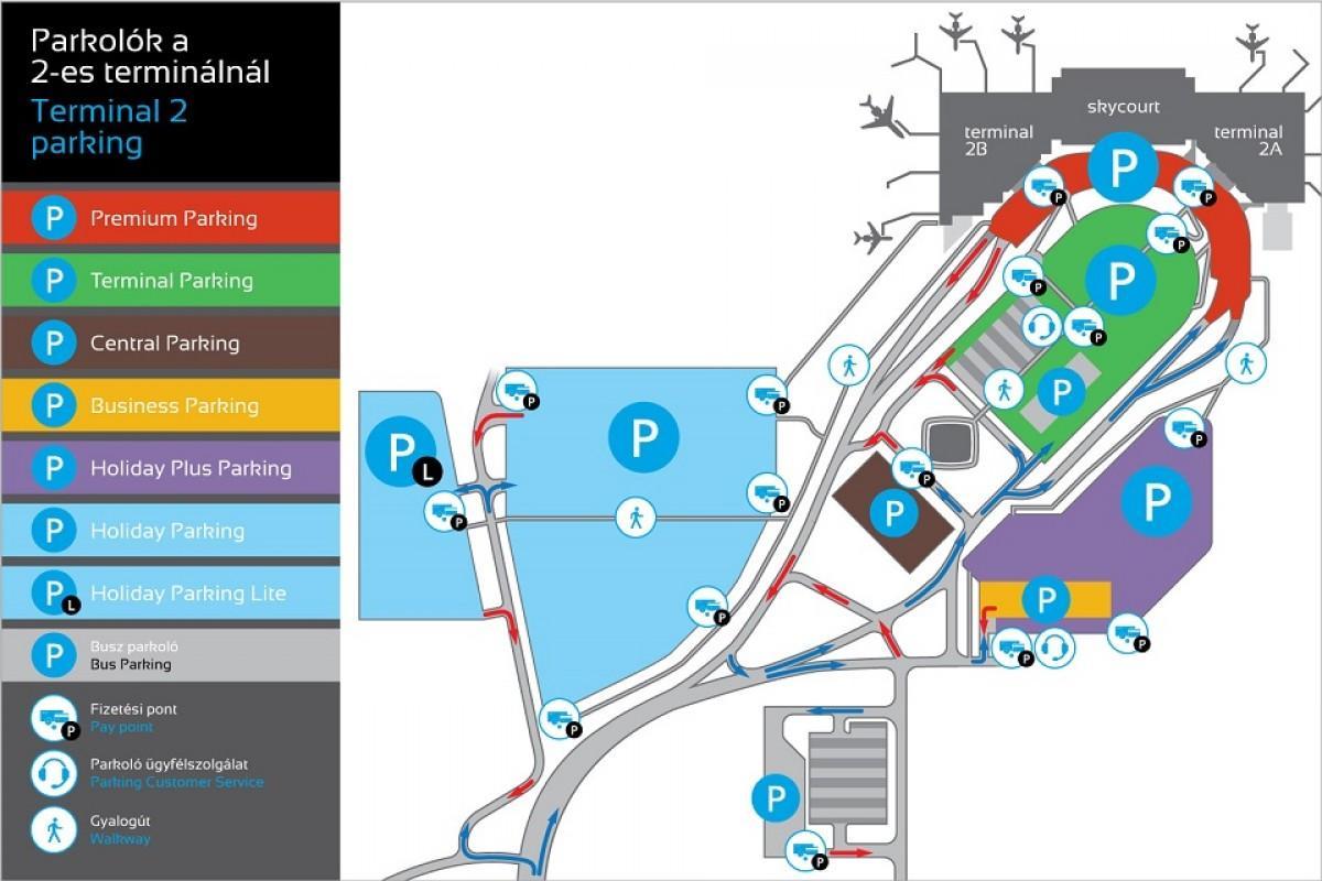 parking mapa budapest